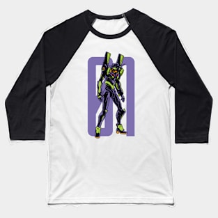 160 Eva 01 Robot Baseball T-Shirt